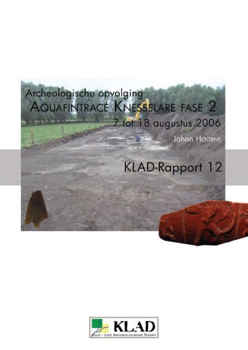 KLADrapport 12 - Kale-Leie Archeologische Dienst
