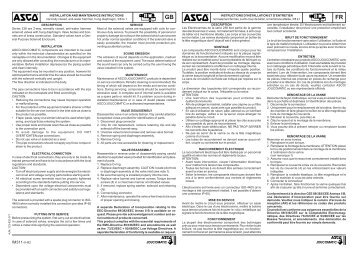 Handleiding, SCG238A044 SCG238A045 ... - aim fluid control