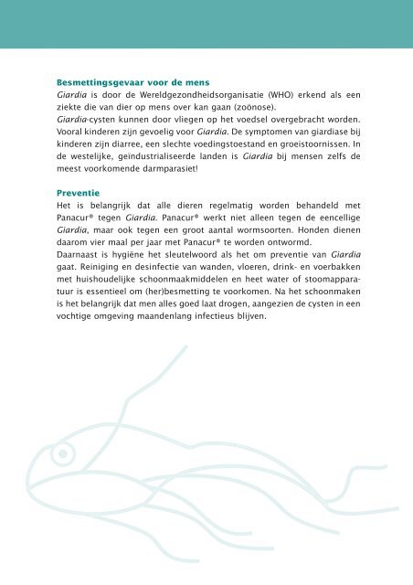 Giardia - MSD Animal Health Nederland