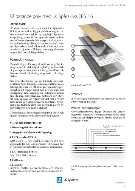 Monteringsanvisning (pdf) - LK Systems AB