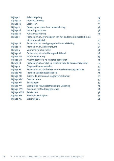 CAO voor Vaste Medewerkers van ... - StudentenWerk.nl