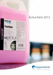 Activa Kem 2013 - Hygienteknik