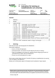 C Instruktion för lastning av metalltrådrullar och armering
