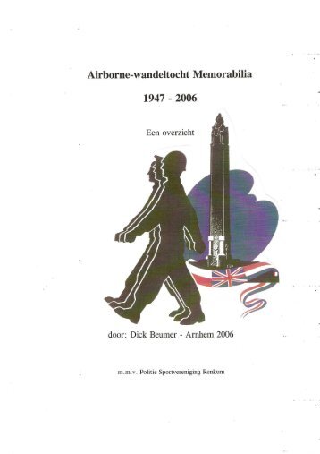 Airborne-wandeltocht Memorabilia 1947 - 2009