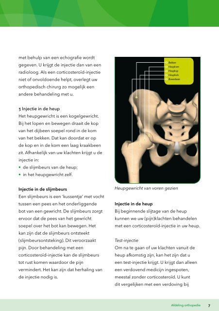 Behandeling met een injectie - Mca