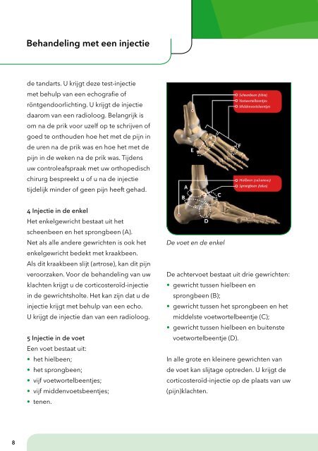 Behandeling met een injectie - Mca