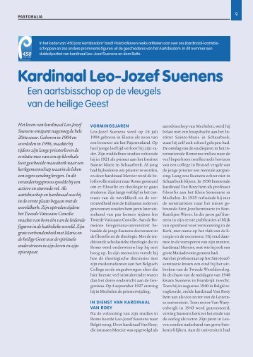 Kardinaal Leo-Jozef Suenens - Kerknet