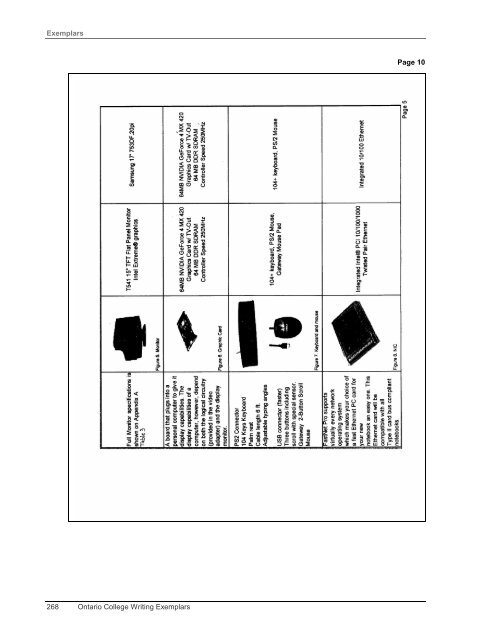 Exemplars 268 Ont