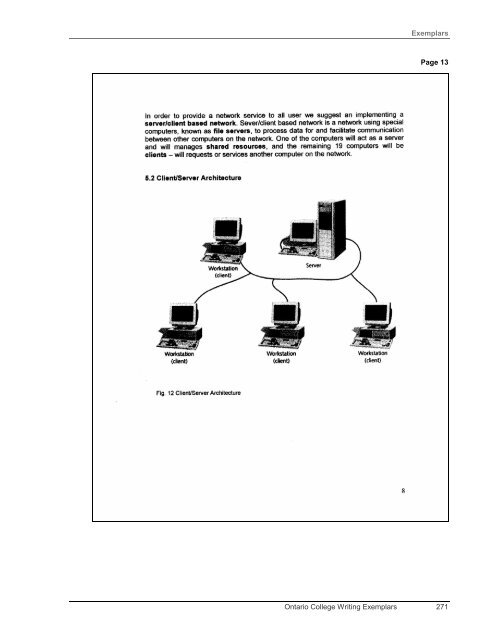 Exemplars 270 Ont