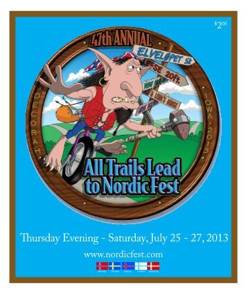 2013 Official Program - Nordic Fest