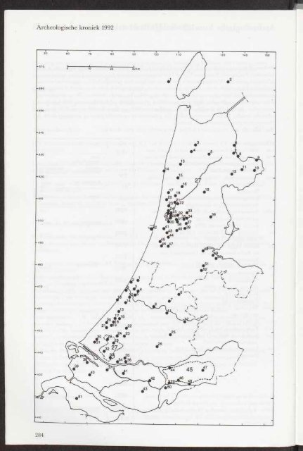 Archeologische kroniek 1992 - Geschiedenis van Zuid-Holland