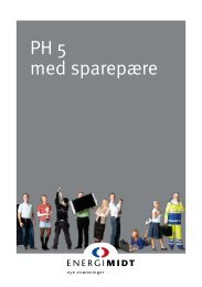PH 5 med sparepære - EnergiMidt