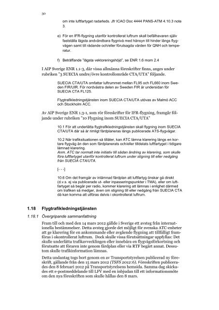 Preliminär faktasammanställning - Statens Haverikommission