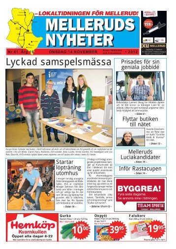 Välkomna! - Melleruds Nyheter