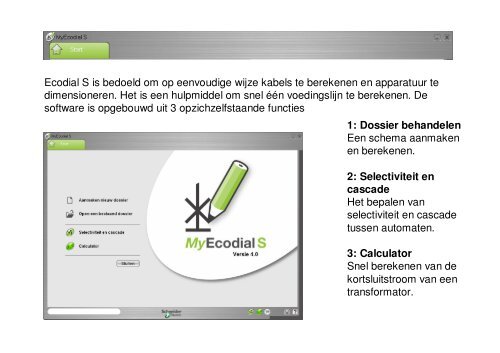 Ecodial S handleiding - Schneider Electric