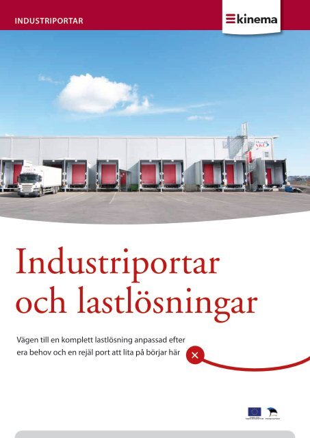 Produktbroschyr industri - Kinema Sverige AB
