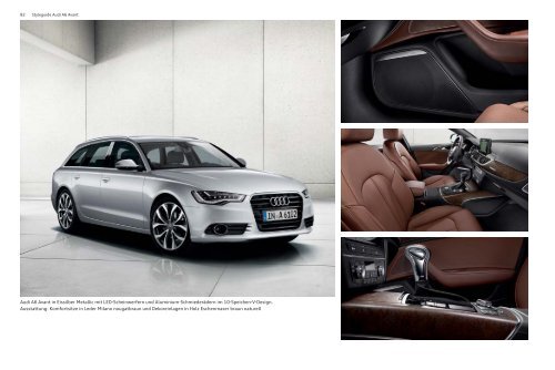 Katalog zum Audi A6