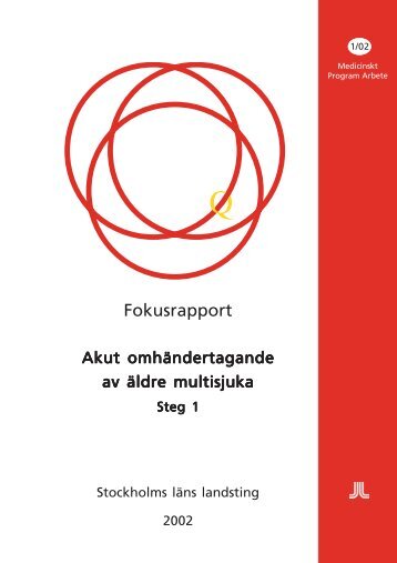 Fokusrapport - Stockholms läns landsting