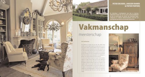 Wonen met stijl - reportage 2 - Peter Deckers