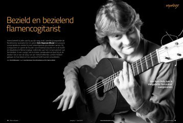 Bezield en bezielend flamencogitarist - Eric Vaarzon Morel