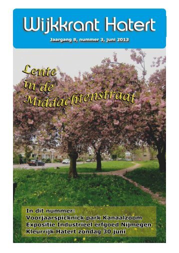 juni 2013 - Wijkkrant Hatert