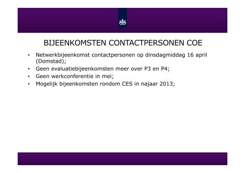 Evaluatie tweede periode pilots COE (pdf) - Steunpunt taal en ...