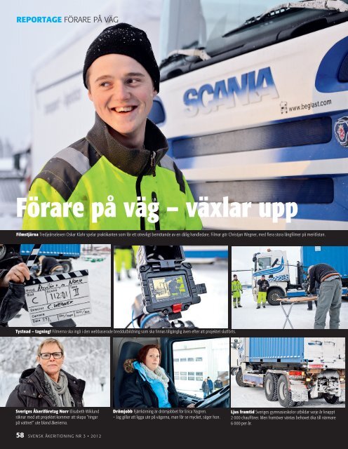 Pressklipp 2012 Nr 3 - Svensk Åkeritidning - Förare på väg