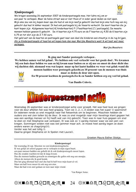 37jrg-nr1-2007-herfst - Protestants Christelijke Basisschool De Librije