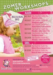 WORKSHOPS ZOMER - Winkel Alken