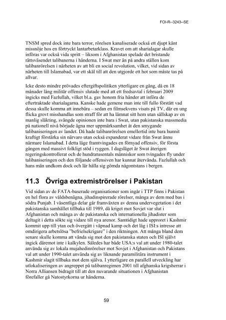 Talibanrörelsens uppkomst och drivkrafter - Svenska ...