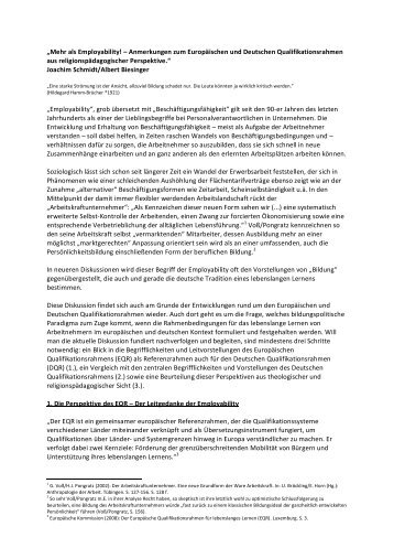 Mehr als Employability - Institut für berufsorientierte ...