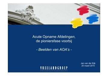 Download hier de presentatie. - acute opname afdeling