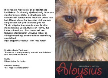 Historien om Aloysius är en godbit för alla kattälskare ... - Läs en bok