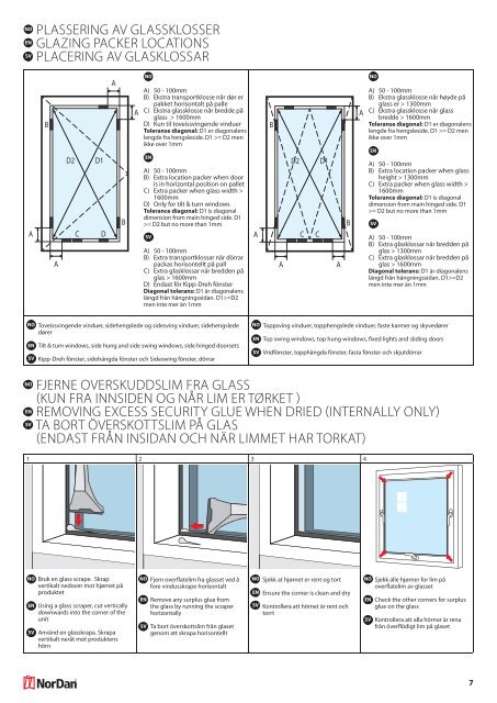 Mke Block Chain / Guide ta bort lim från glas