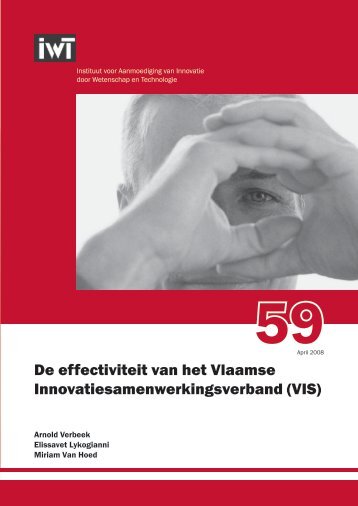 De effectiviteit van het Vlaamse Innovatiesamen ... - IWT