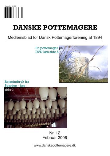 2006 - Medlemsblad nr. 12 - Pottemagere | Keramiker