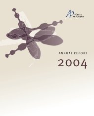 Annual report 2004 [pdf 5.7 MB] - Första AP-fonden