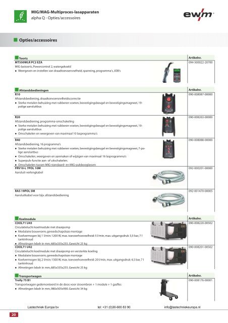 ewm_lte_nl. - Vraag en Aanbod