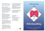 Iltbehandling - Regionshospitalet Horsens