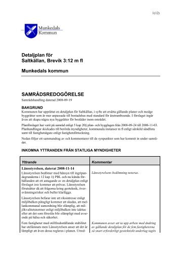 Detaljplan för Saltkällan, Brevik 3:12 m fl Munkedals kommun ...