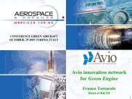 Avio innovation network for Green Engine