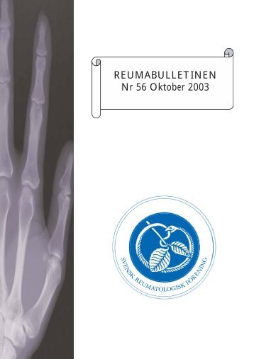 REU-bulletinen nr 56 - Svensk Reumatologisk Förening