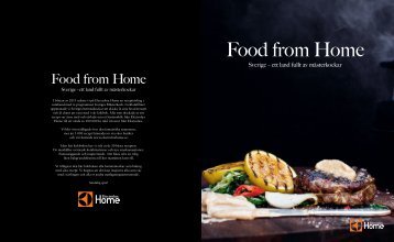 Food from Home Food from Home - Electrolux Home
