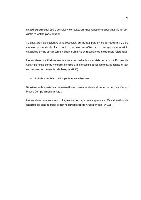 EFECTO DEL ESCALDADO SOBRE LA CALIDAD DEL ... - Altavoz