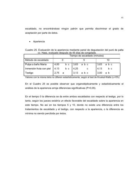 EFECTO DEL ESCALDADO SOBRE LA CALIDAD DEL ... - Altavoz