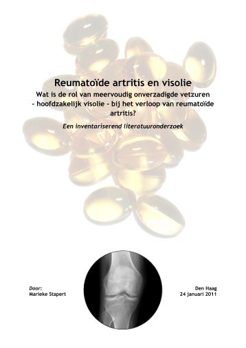 Lees hier de complete scriptie van Marieke Stapert - Voeding Nu