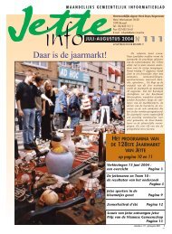 Jette Info 111 NL - 7/2004