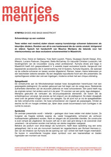 KYMYKA SHOES AND BAGS MAASTRICHT ... - Domicile