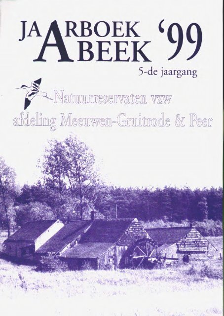 1999 - Abeek, Natuurpunt Meeuwen-Gruitrode & Peer