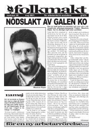 NÖDSLAKT AV GALEN KO - La Bataille socialiste